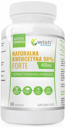 Wish Naturalna Kwercetyna 98% Forte 400 mg, 60