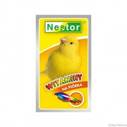 NESTOR Witaminy NA PIÓRKA dla kanarków 20g