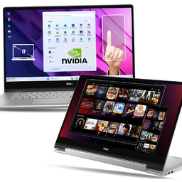 Aluminiowy Laptop Dell Inspiron 17 2w1 i7 16GB