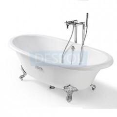 ROCA A233650004 Newcast wanna 170x85 cm niebieski korpus