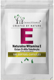 FOREST VITAMIN Naturalna Witamina E 100caps