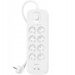 Listwa antyprzepięciowa 900J Belkin SRB004CA2M, 2x Usb-c Pd