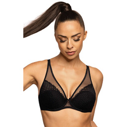 Biustonosz push-up czarny Marley M-3733/11/1-65D