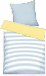TOM TAILOR Bettwäsche Stripes with a Kick Sky