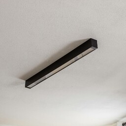 Nowodvorski Lighting Lampa sufitowa Straight czarna 92 cm