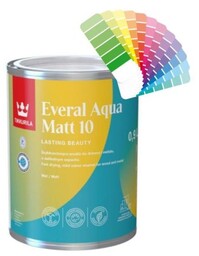 TIKKURILA Everal Aqua Matt 10 farba do drewna