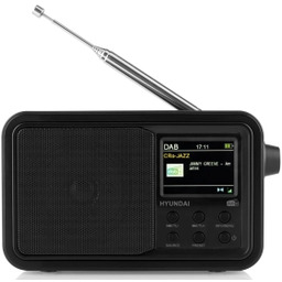Hyundai PR650BTDAB Radio FM Bluetooth Czarny Radioodbiornik