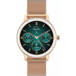 Garett Smartwatch Grace mesh różowo złoty - Zestaw