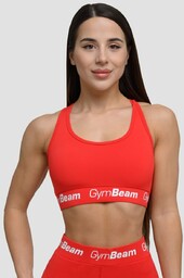 GymBeam Biustonosz sportowy Simple Rouge Red