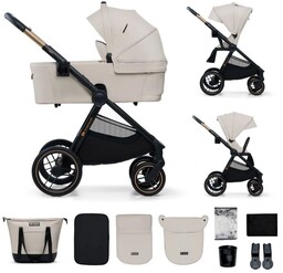 Kinderkraft Nea 2 Wózek głęboko-spacerowy Soft beige