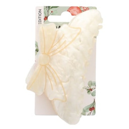 PARSA Beauty Haarklammer Schleife beige 1Stk. Klamry