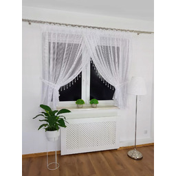 Firana Siateczkowa Do Kuchni Firanki Z Koralikami