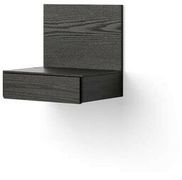 New Works - Tana Wall Mounted Nightstand Black/Stained