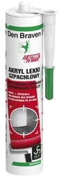 Den Braven Akryl Szpachlowy Acryl-fast Biały 310ml