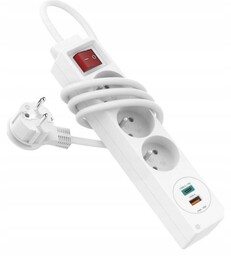 Listwa zasilająca Hama Usb 3680W 3 gniazda Usb-c