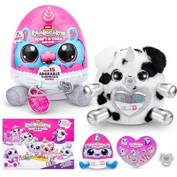 Rainbocorns Adpot-A-Corn, Dalmatian, Series 1, Nurturing Plush, 15