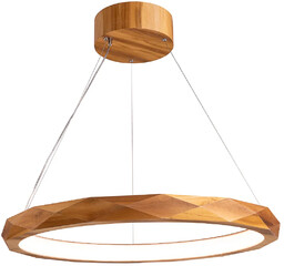 Lampa wisząca LED Angular QN-ANGULAR-RING-LED-80-TEAK - Quintiesse