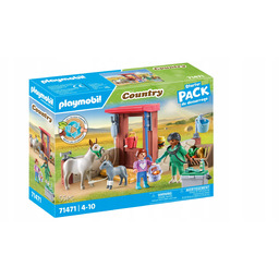 Playmobil 71471 Starter Pack Weterynarz z osiołkami Country