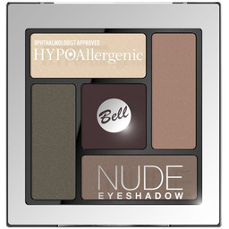 Bell, HypoAllergenic Nude Eyeshadow, hypoalergiczne satynowo-kremowe cienie