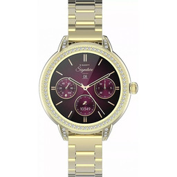 Garett Smartwatch Stella złoty stalowy - Zestaw