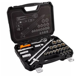 NEO TOOLS Zestaw kluczy nasadowych 10-205 (25 elementów)