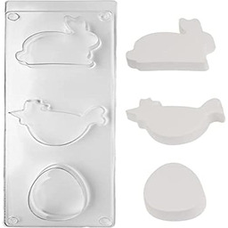 Rayher Forma do odlewania kurczaka, zająca, jajka, rozmiar