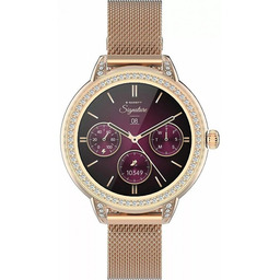 Garett Smartwatch Stella mesh różowo złoty - Zestaw