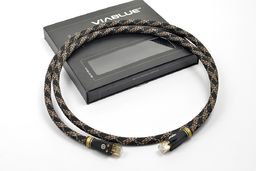 ViaBlue EP-7 SILVER RJ-45 CAT6A - Ethernet/LAN cable