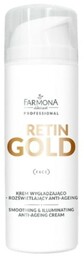 Krem wygładzająco-rozświetlający anti age Farmona Retin Gold 150