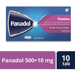 Panadol Femina, 10 tabletek