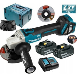 Makita Szlifierka DGA511RFJ Lxt 18V, 2x BL1830 3.0Ah,