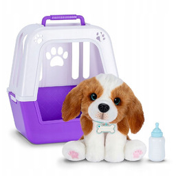 Little Live Pets Piesek Z Transporterkiem Pluszowa Maskotka