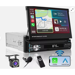 Hikity 1 Din Car Stereo 7-calowy ekran dotykowy