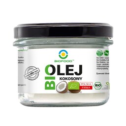 Olej Kokosowy Rafinowany BIO, Bio Food, 180ml