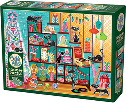 Puzzle, Święta oczami kota, 1000 el.