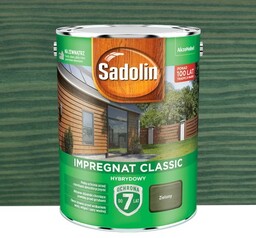 Sadolin Impregnat Classic Hybrydowy Zielony 4,5L