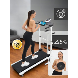 Bieżnia Domowa Mechaniczna do 120kg SKŁADANA LEKKA
