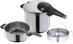 Wmf Perfect Premium Szybkowar Zestaw, Srebrny, 3-Częściowy