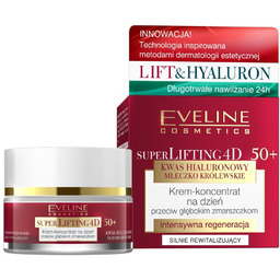 EVELINE Super Lifting 4D krem-koncentrat Dzień 50+ 50ml