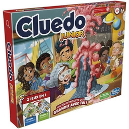Cluedo Junior 2 gry w 1, odwracalna plansza