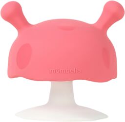 Mombella, gryzak uspokajający, grzybek, pink, od 3 miesiąca,