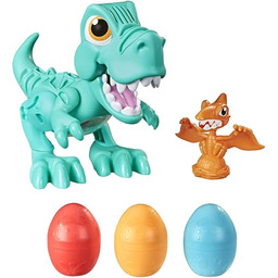 Play-Doh Dino Crew Przeżuwający dinozaur wydający zabawne dźwięki,