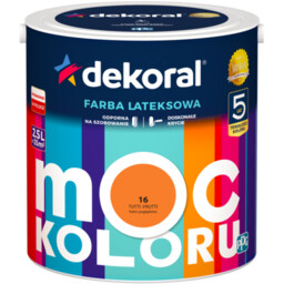 Farba lateksowa Moc Koloru Tutti-Frutti 2,5 l Dekoral