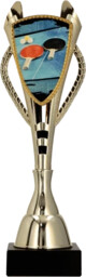 Puchar plastikowy złoty - TENIS STOŁOWY H-41,5cm 7243/TAB-B