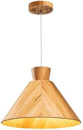 Lampa wisząca Conical QN-CONICAL-P-M-TEAK - Quintiesse