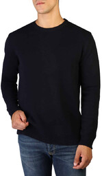Swetry marki 100% Cashmere model C-NECK-M. Kolor Niebieski,