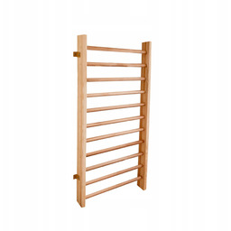 drabinka gimnastyczna klasyczna drewno 220x80 cm