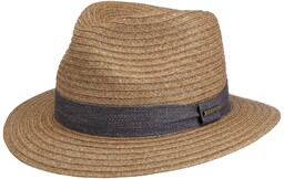 Kapelusz Słomkowy Toyo Traveller by Stetson, jasnobrązowy, cm