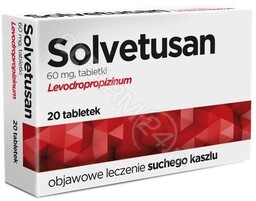 Solvetusan 60 mg, 20 tabletek