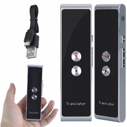 TŁUMACZ GŁOSOWY NATYCHMIASTOWY PRZENOŚNY TRANSLATOR 30+ JEZYKÓW